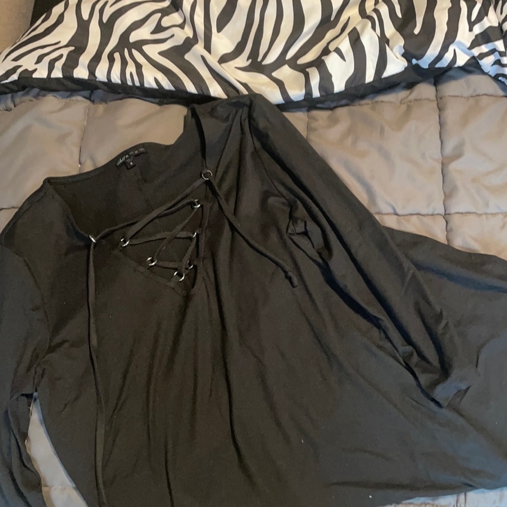 black dress